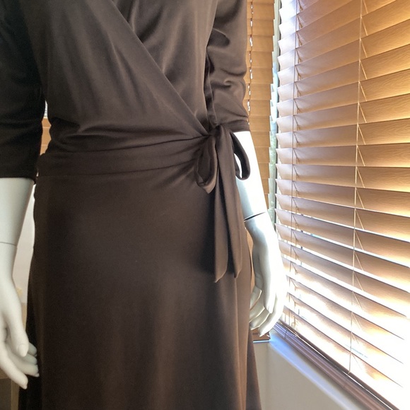 Wrap Dress miss me design vintage Made In Australia size 12 - Picture 2 of 6